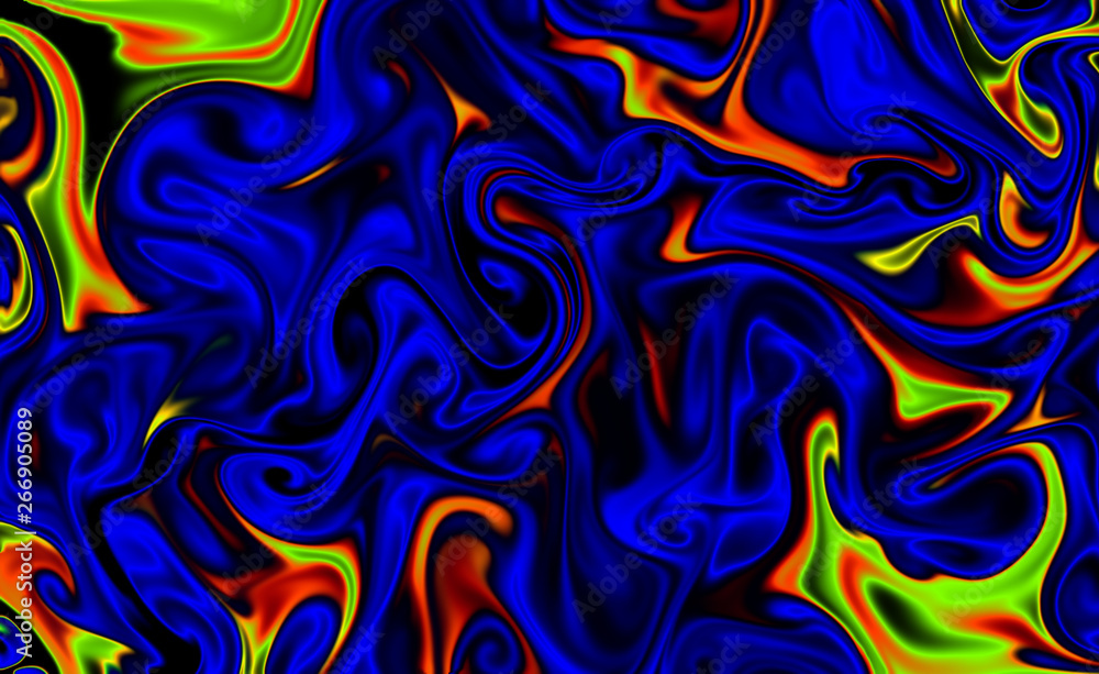 Fototapeta premium Magic space texture, pattern, looks like colorful smoke