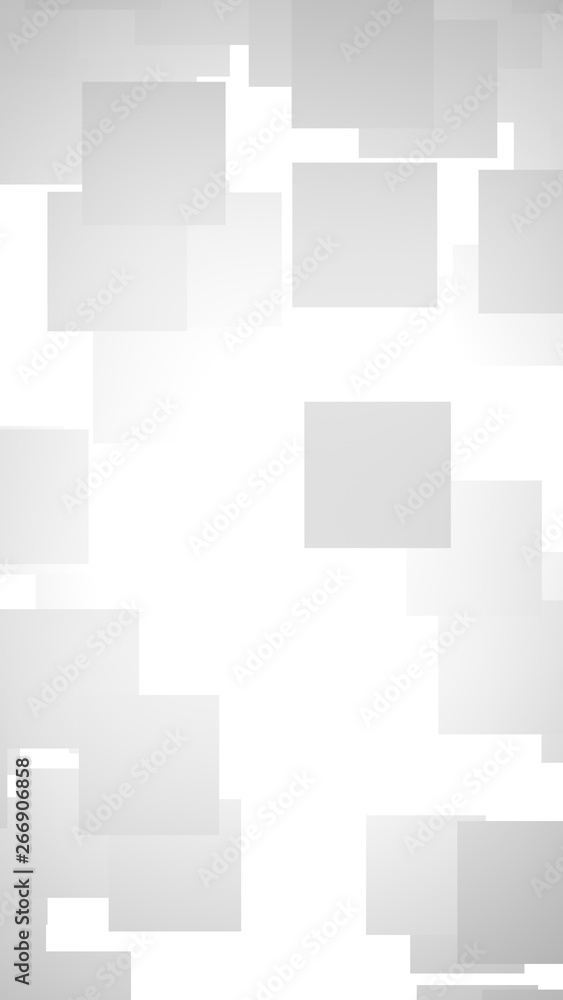 White abstract background. Misty backdrop with grey squares. 3D illustration White abstract background. Misty backdrop with grey squares. 3D illustration