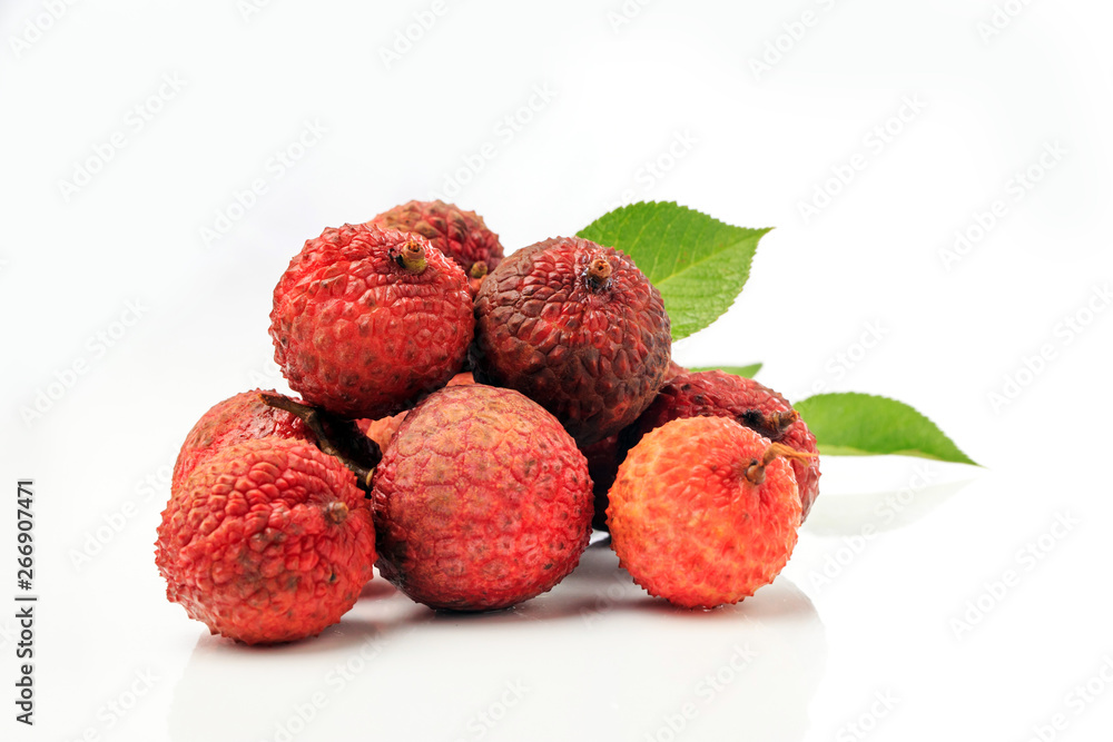 Ripe and delicious litchi Ripe and delicious litchi