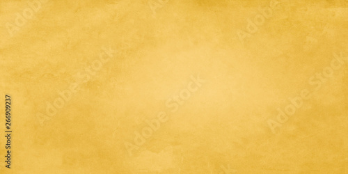 Gold wide grunge vintage paper.