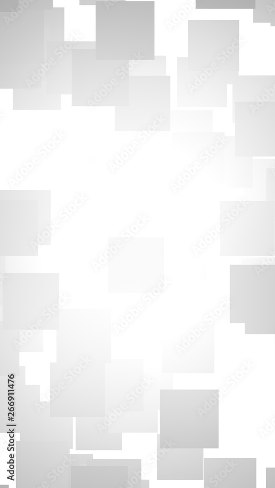 White abstract background. Misty backdrop with grey squares. 3D illustration White abstract background. Misty backdrop with grey squares. 3D illustration