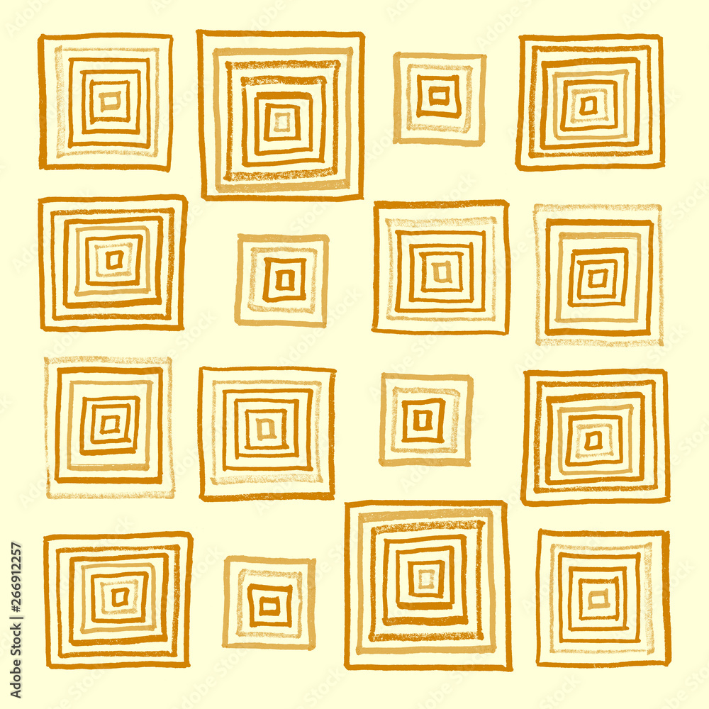 Abstract beige background with squares Abstract beige background with squares