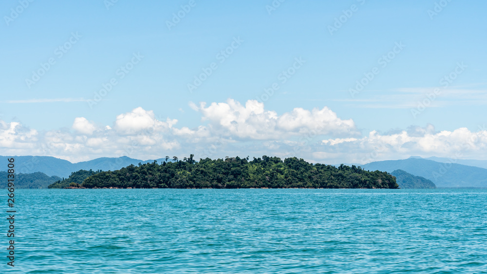 Beautiful Andaman blue sea of Thailand