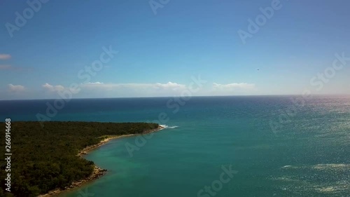 Wallpaper Mural Beautiful Sun Bay beach with small fishing boats and people relaxing located on the tropical Caribbean island of Vieques Puerto Rico Torontodigital.ca