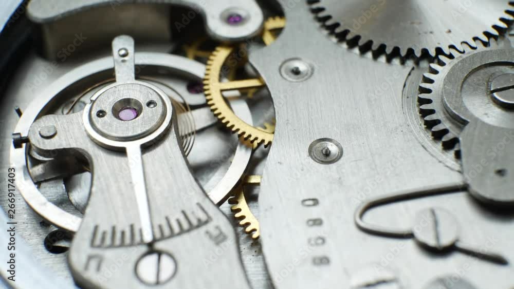 Old clock mechanism works. Concept of successful business or teamwork Old clock mechanism works. Concept of successful business or teamwork