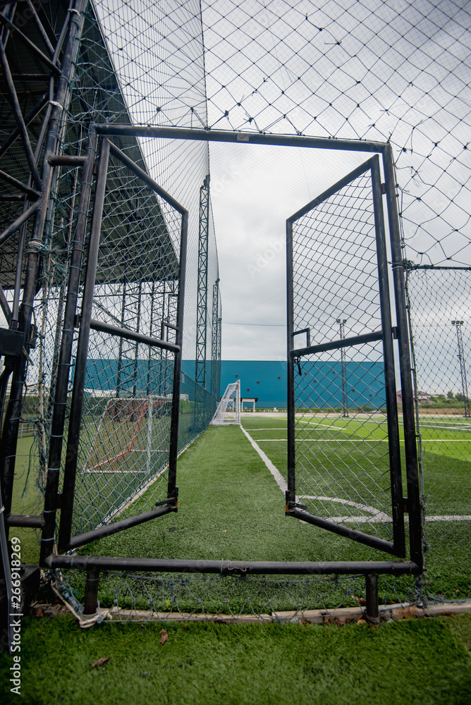 football field or soccer field