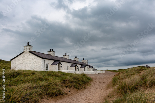 Pilot cottages on Llanddwyn island photo