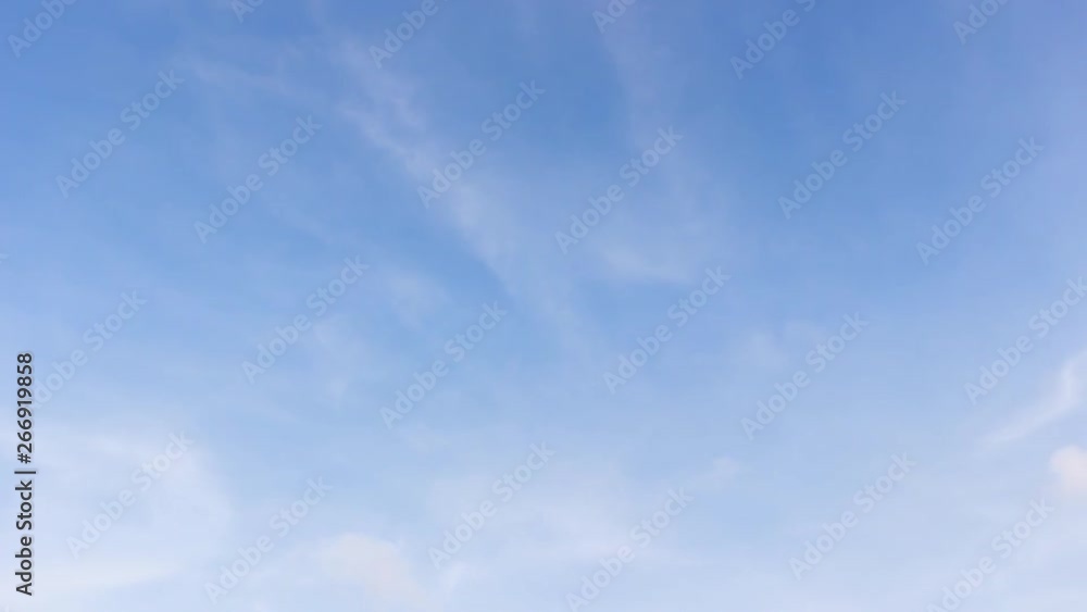 White clouds and blue sky background time lapse. White clouds and blue sky background time lapse.