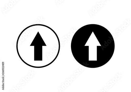 Free Download Arrow icon vector. Arrow symbol. navigation icon vector - GFXLoad