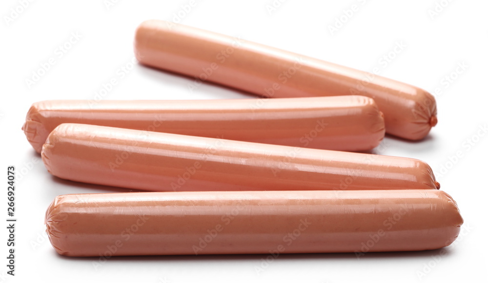 Hot dog isolated on white background Hot dog isolated on white background