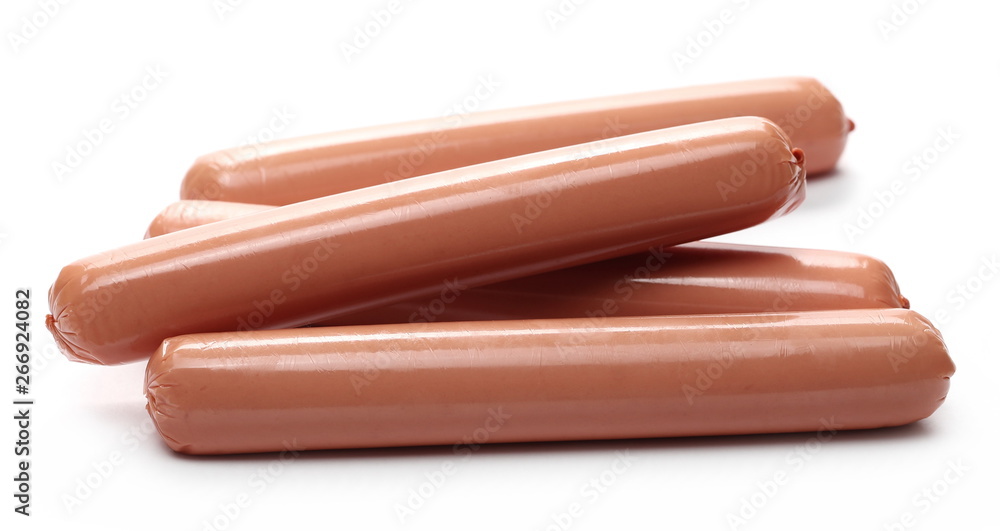 Hot dog isolated on white background Hot dog isolated on white background