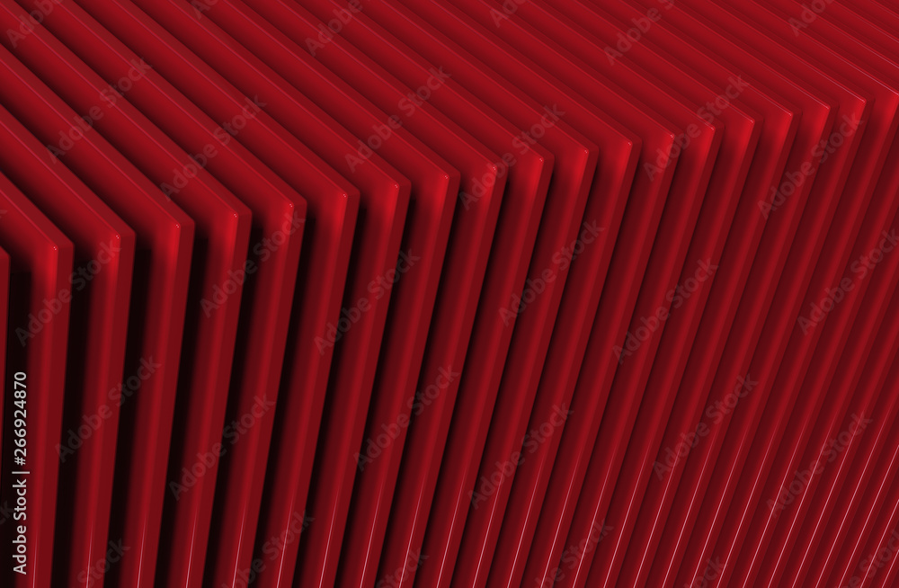 The abstract red metal pattern background. 3D illustration. The abstract red metal pattern background. 3D illustration.