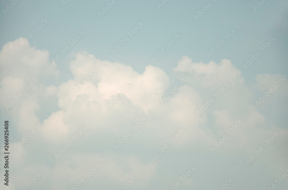 Blue sky with blurred pattern background Blue sky with blurred pattern background