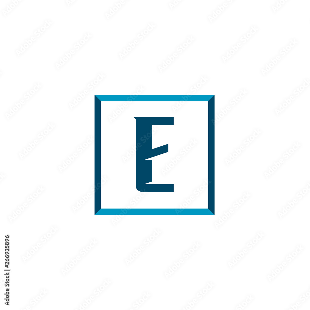 Initial Letter Logo E Template Vector Design