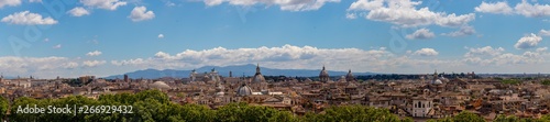 Panorama of the skyline of the historic city of Rome © Mummert-und-Ibold