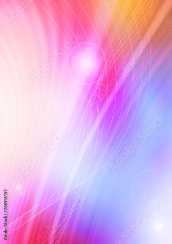Abstract lights colorful background