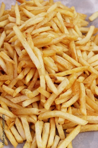 French fries is delicious at street food