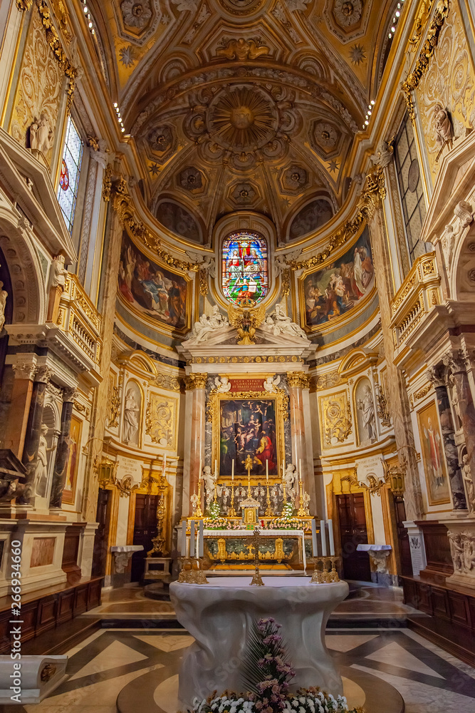 Obraz premium Santa Maria dell Anima (Our Lady of the Soul) church in Rome, Italy
