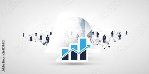 Business, Banking AI Services, Automated Wealth Manager Concept 