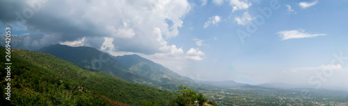 Landscape panorama.