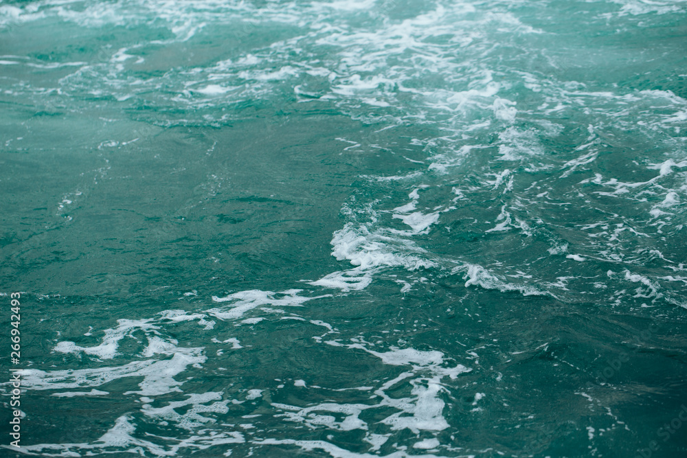 Obraz premium abstract background - water flows in the river or sea