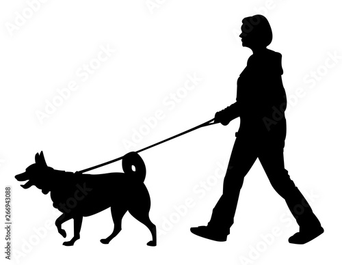 walking the dog