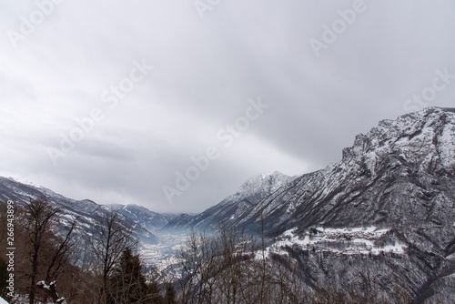 mountains in winter © Elena