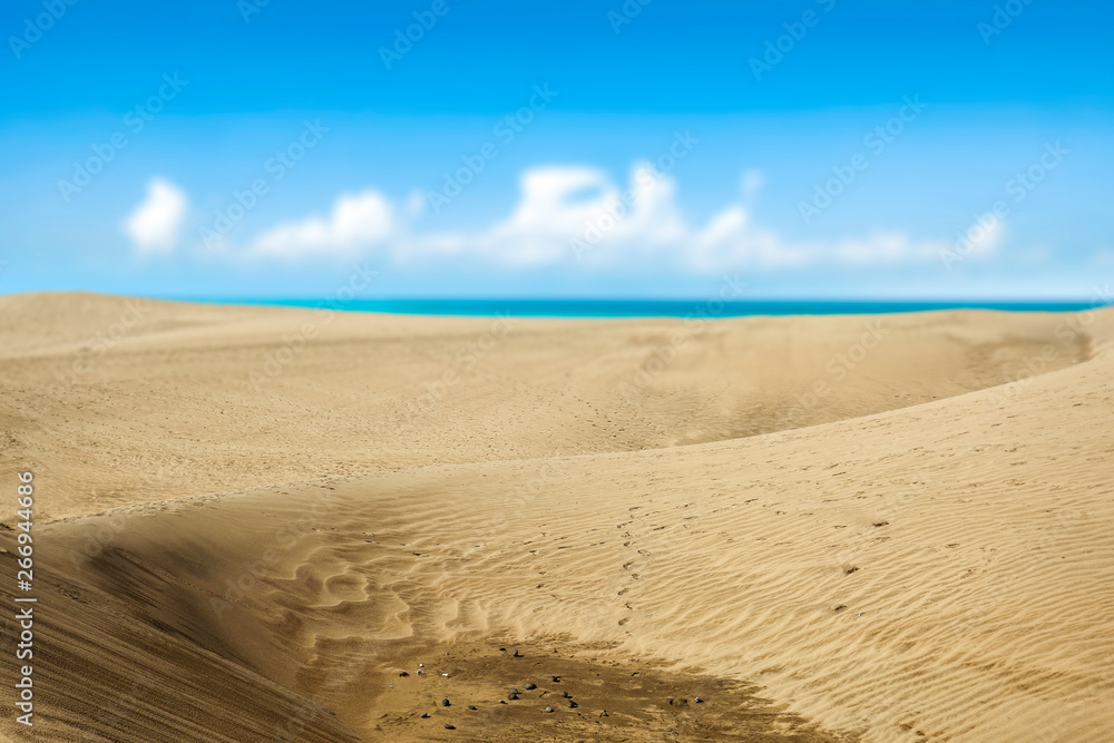 Summer background of free space for your decoration and ocean landscape. Summer time 