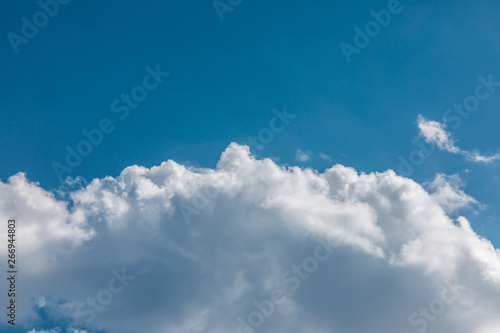 blue sky with clouds