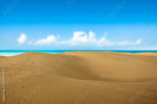 Summer background of free space for your decoration and ocean landscape. Summer time 