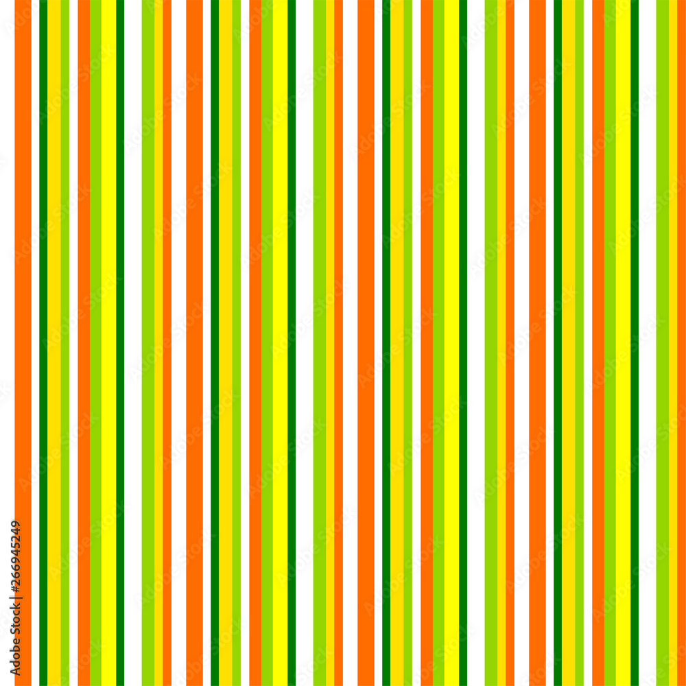 Obraz premium Colorful striped abstract background, variable width stripes.