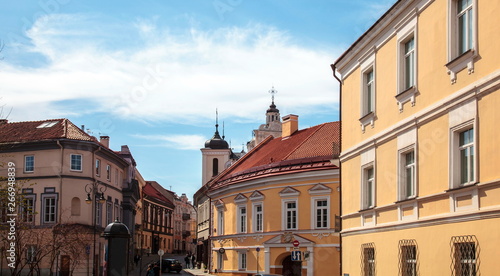 Buildings in Vilnius Old Town © vladuzn