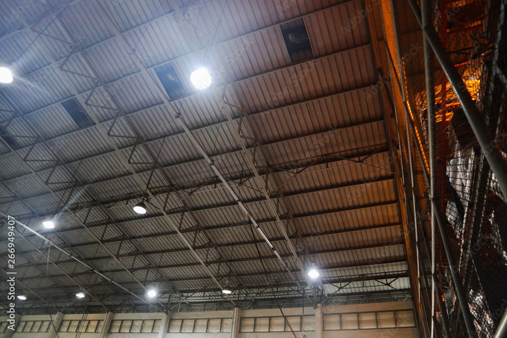 Beautiful closeup metal steel and aluminium frame buildings factory and cargo construction design Beautiful closeup metal steel and aluminium frame buildings factory and cargo construction design