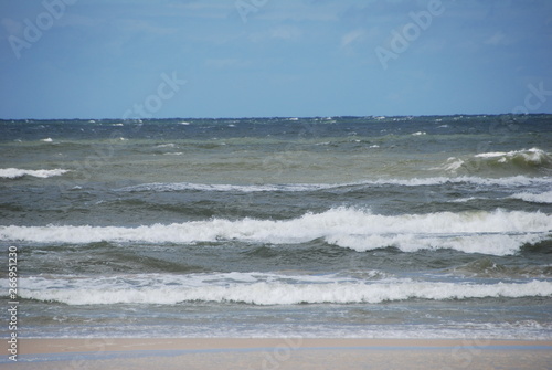 Waves on the baltic sea