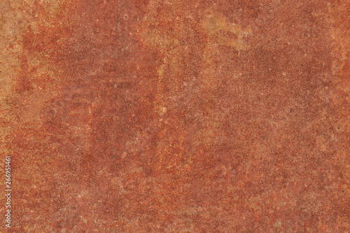 red rusty metal grunge wall background © Ampalyze