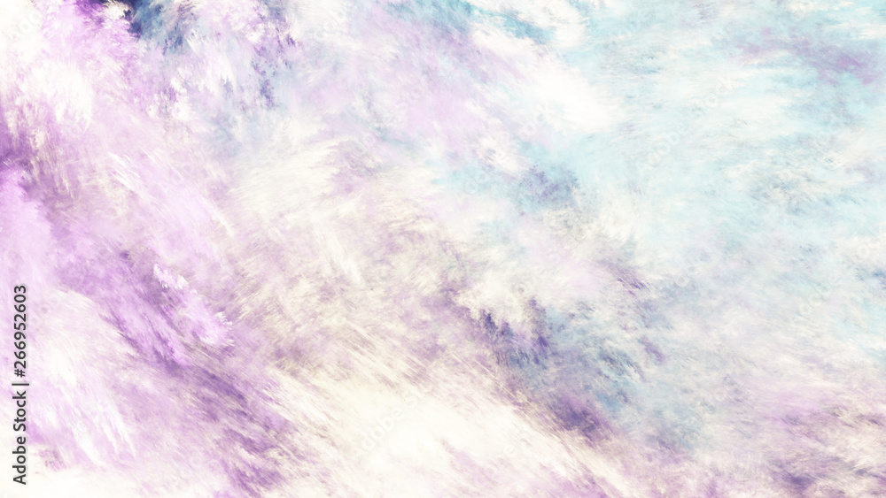 Abstract fantastic blue and pink clouds. Colorful fractal background. Digital art. 3d rendering. Abstract fantastic blue and pink clouds. Colorful fractal background. Digital art. 3d rendering.