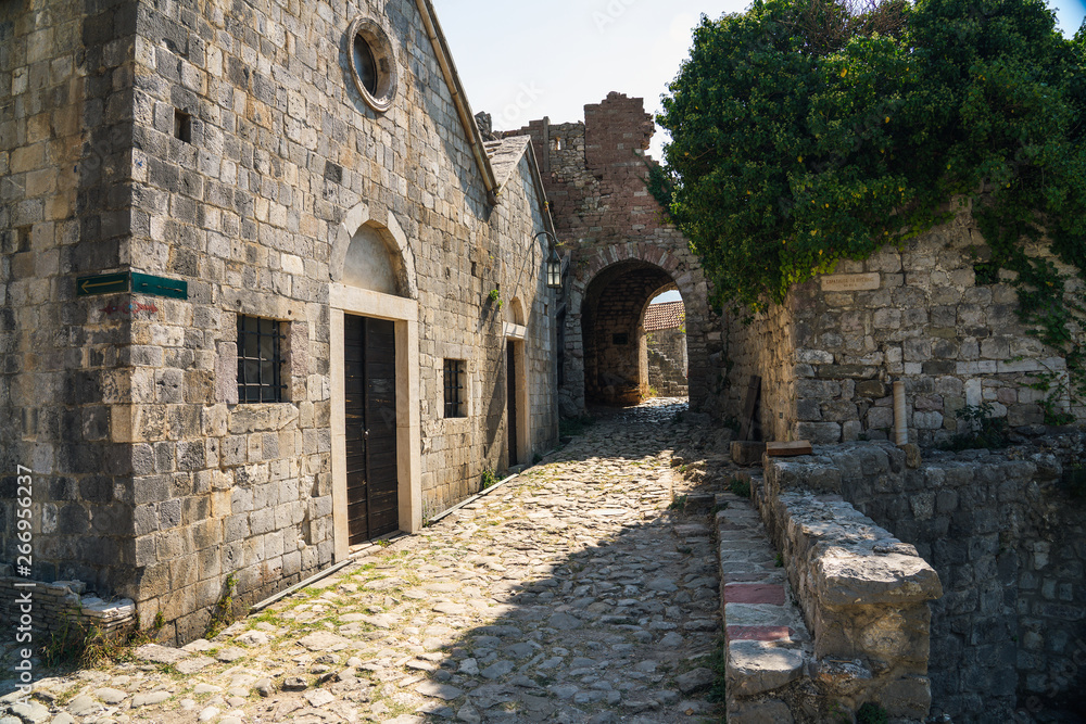 Stari Bar Fortress, Old town of Stari Bar, Montenegro