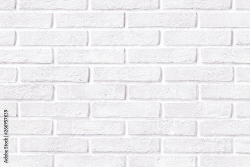 white bricks stone mortar stucco wall background backdrop surface © Ampalyze