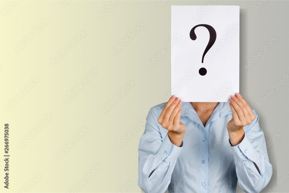 Question mark business doubt man hidden identity Question mark business doubt man hidden identity