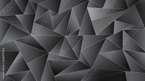 Black geometry background
