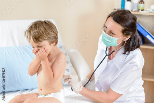 Doctor Consulting a Kid