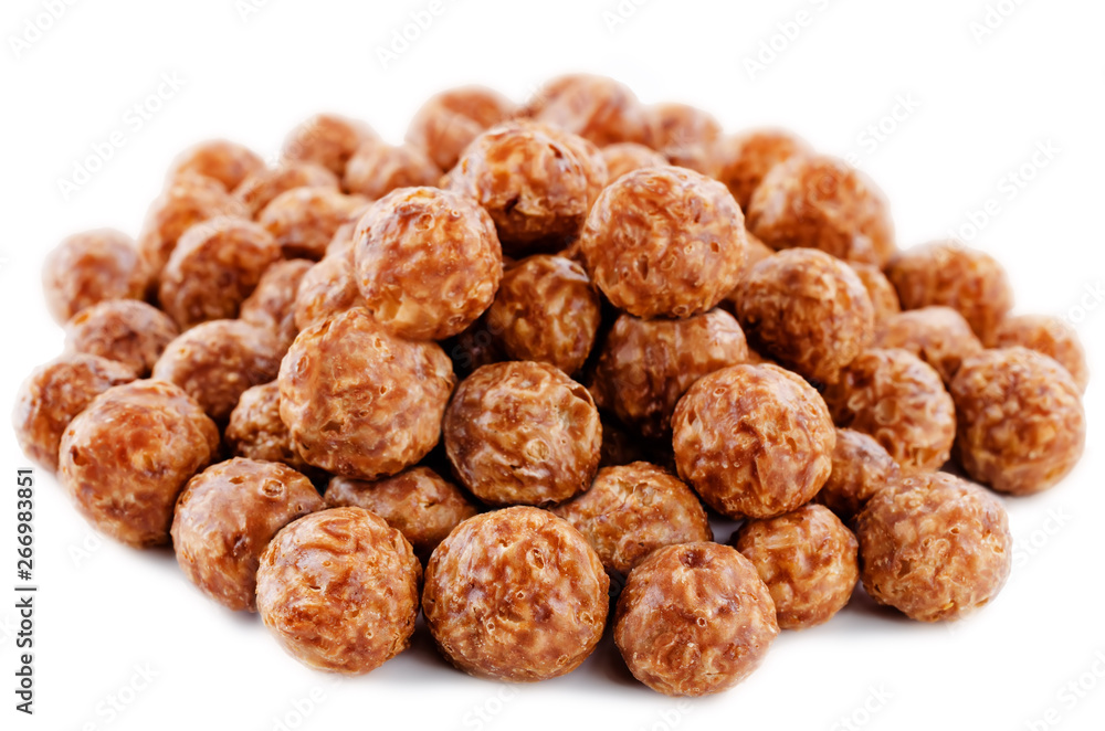 Breakfast crunchy chocolate balls Breakfast crunchy chocolate balls