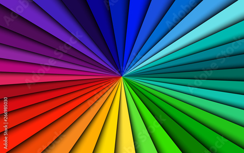 Colorful abstract background, bright patternwith spectrum lines, simple vector illustration