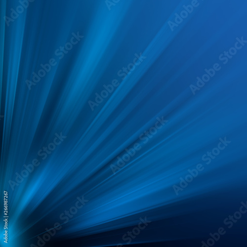 Starburst Blue Light Beam Abstract Background