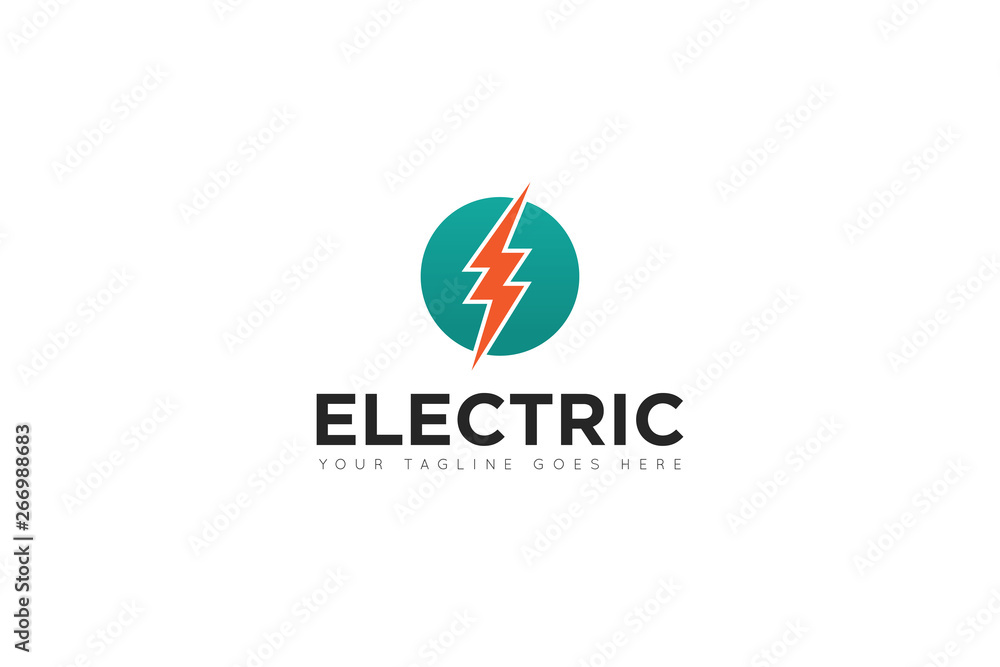 electric logo and icon vector illustration design template electric logo and icon vector illustration design template
