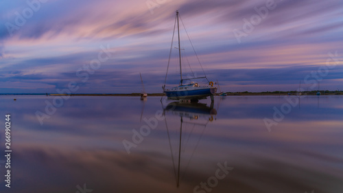 Boats Reflect at sunset