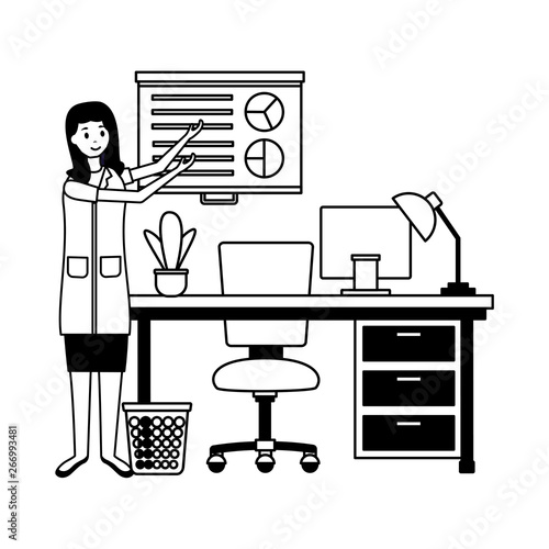 doctor woman room consultation
