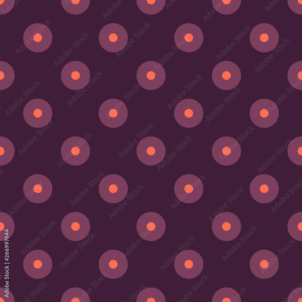 Seamless polka dot pattern. Vector repeating texture Seamless polka dot pattern. Vector repeating texture