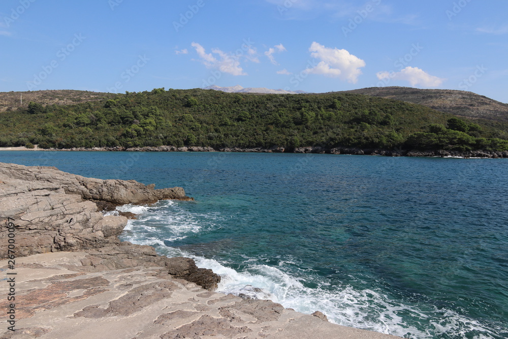 Plavi horizonti (Montenegro) beach view Plavi horizonti (Montenegro) beach view