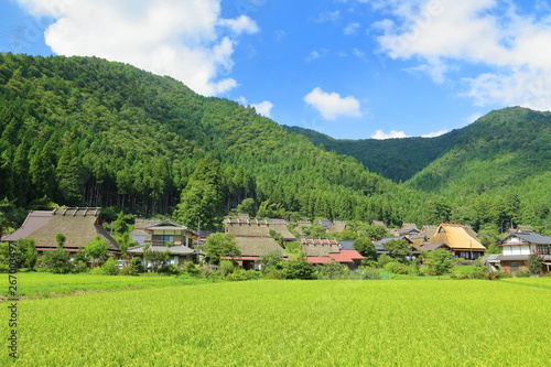 京都・田舎の風景, 美山, 農村, 日本